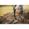 FISKARS SOLID+ XL Sharp Spade su ilgu plieniniu kotu, boro plieno ašmenimis, D formos rankena, 1250 mm