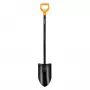 FISKARS SOLID+ XL Sharp Spade su ilgu plieniniu kotu, boro plieno ašmenimis, D formos rankena, 1250 mm