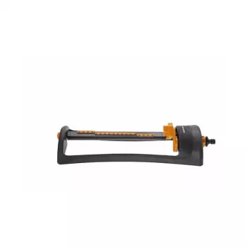 Fiskars Water Sprinkler 1023662 Oscillating Purkštuvas, 200 m² Coverage, Black/Orange