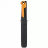 Fiskars X-series K82 derliaus peilis, nerūdijančio plieno geležtė, SoftGrip rankena, 15 cm, juoda/oranžinė