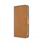 Fixed Opus Book Case, Samsung Galaxy A37 5G, dirbtinė oda, ruda