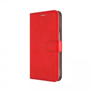 Fixed Opus Knyginis Dėklas Samsung Galaxy A37 5G, Dirbtinė Oda, Raudona