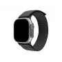 FIXED Sporty Nylon Strap, skirtas Apple Watch Ultra 49mm – tamsiai pilka (160–210 mm)