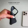 Fixed Story Back Cover for Xiaomi 17 Ultra, Rubberized, Black