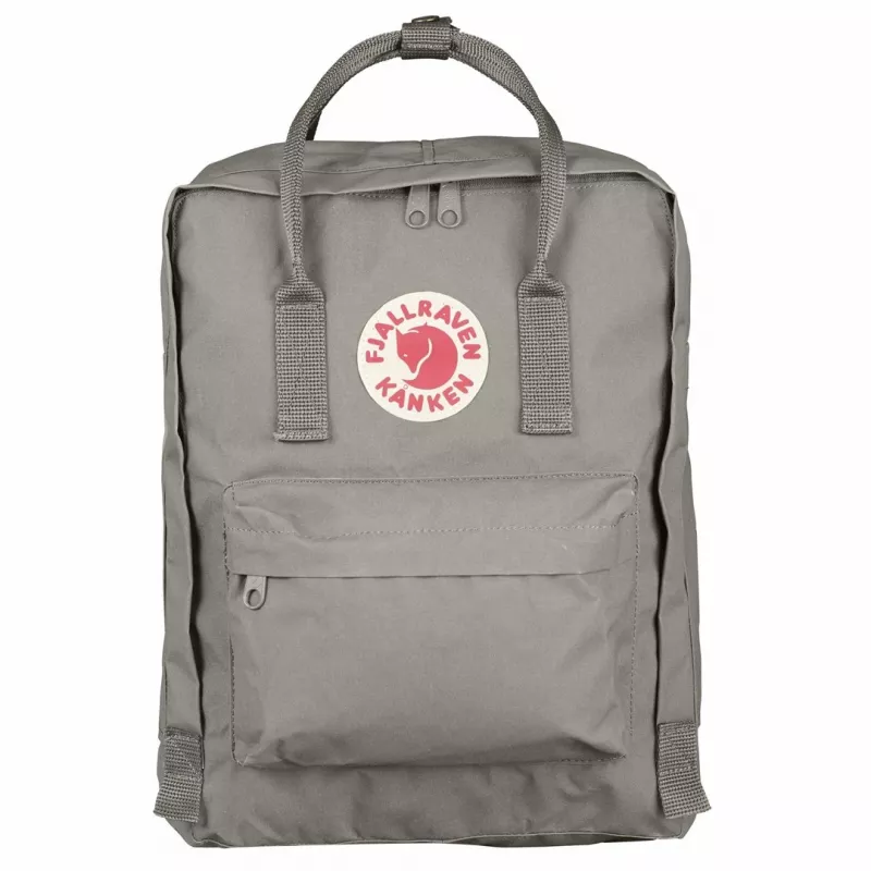Fjällräven Kånken kuprinė, pilka, Vinylon