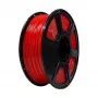 FlashForge PLA 1.75 mm raudonas 1 kg 3D spausdinimo siūlas