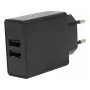 FLEPO NT-USB-103 USB Įkroviklis 2 prievadai 100-240V AC į 5V DC 3A 15W Baltas