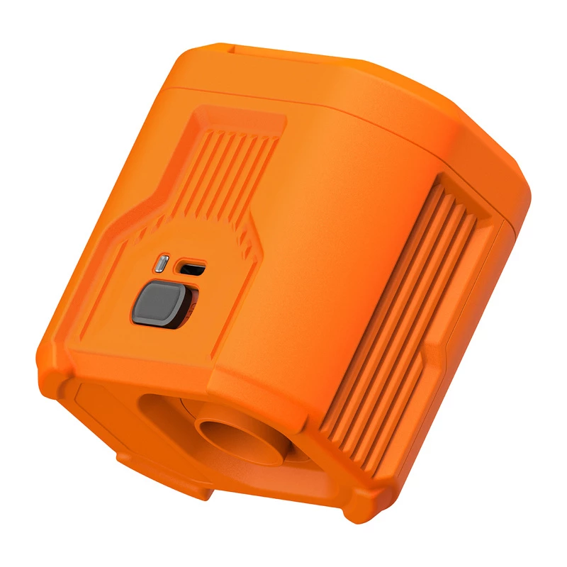 Flextail Evo Pump 3 nešiojamas oro siurblys ir stovyklavimo žibintas (oranžinė)