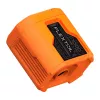 Flextail Evo Pump 3 nešiojamas oro siurblys ir stovyklavimo žibintas (oranžinė)