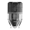 Flextail Max Pump 3 nešiojamasis oro siurblys (juodas) – 300 L/min, 500 liumenų LED, IPX4, USB-C