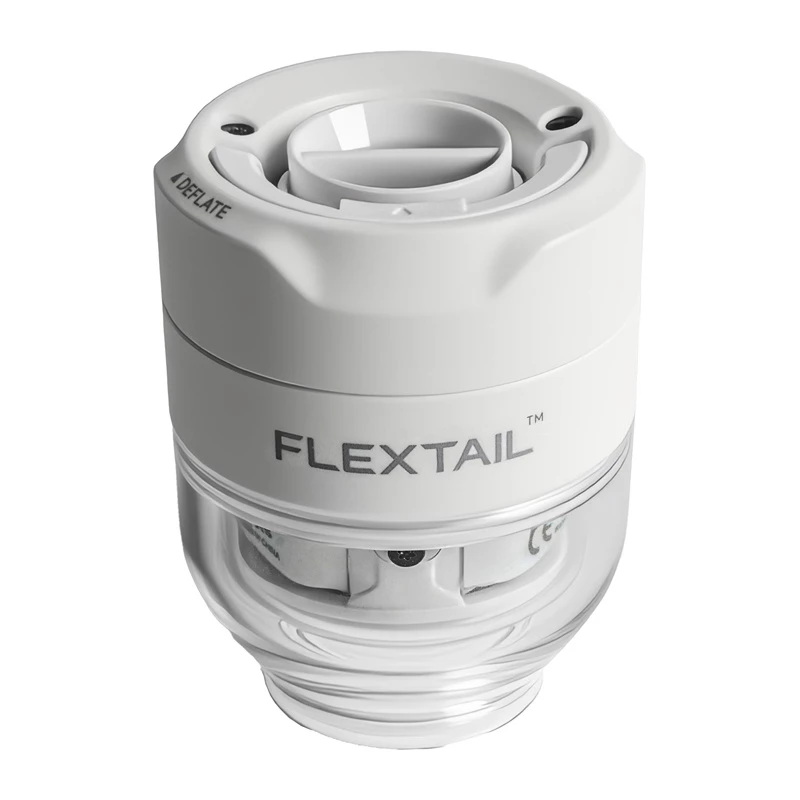 FLEXTAIL Tiny Pump 3X elektrinis siurblys (baltas) – 180 L/min, USB-C įkrovimas, IP44, įmontuotas LED
