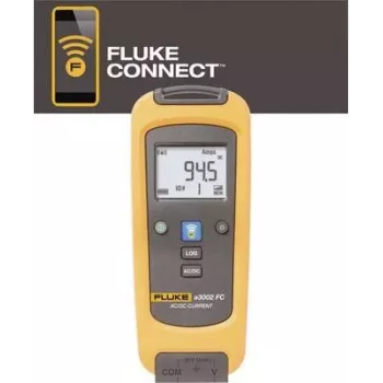 Fluke a3002 FC belaidis AC/DC srovės matuoklis (replės), 400 A, CAT III 1000V/CAT IV 600V, juodas/oranžinis 4459442