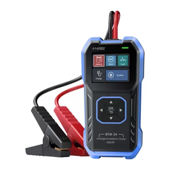 FNIRSI BTM-24 Daugiafunkcis automobilio akumuliatoriaus testeris su Bluetooth 5.0