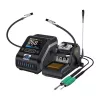 FNIRSI DWS-200F 200W lituoklio stotelė su 2,4 inch IPS ekranu, PID valdymu, C245/C210 antgaliais