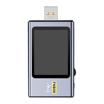 FNIRSI FNB58 BT USB jungties testeris su Bluetooth