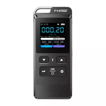 FNIRSI GC-02 branduolinės spinduliuotės detektorius su Geigerio-Miulerio vamzdeliu, alfa/beta/gama/rentgeno spinduliams, 2,8 inch TFT, USB-C