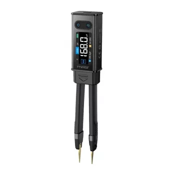 FNIRSI LCR-ST2 Didelio tikslumo LCR matuoklis | 100 kHz testavimo dažnis, 2,8 colio TFT ekranas, USB-C