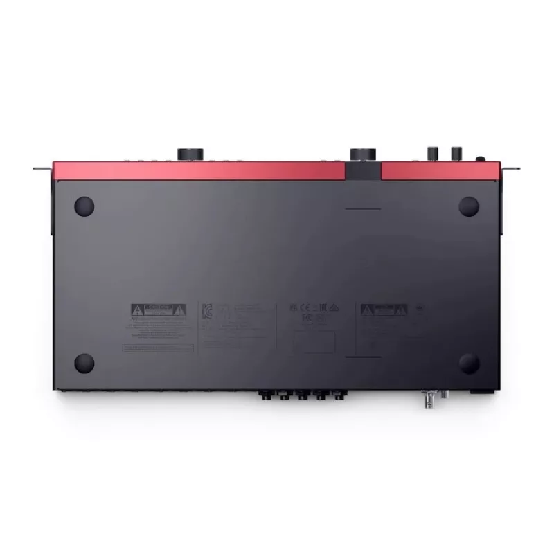 Focusrite Scarlett 18i20 4th Gen USB-C garso sąsaja - 18 įėjimų / 20 išėjimų, 8 išankstiniai stiprintuvai, 192 kHz, 24 bitai, montuojama į stelažą