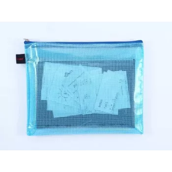 FOLDERSYS 10 A5 Užtrauktukiniai Maišeliai Skaidrus PVC