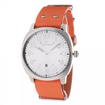 FOLLI FOLLIE Dynamic Vyriškas Kvarcinis Laikrodis WT14T0015DNA 40mm Sidabrinis Nerūdijantis Plienas Juoda Oda
