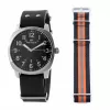 FOLLI FOLLIE MAN WF14T001SDNN 42mm Analoginis Kvarcinis Laikrodis Juoda Oda