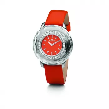 Folli Follie Moteriškas kvarcinis analoginis laikrodis WF0A046SSO 32mm nerūdijančio plieno sidabrinis