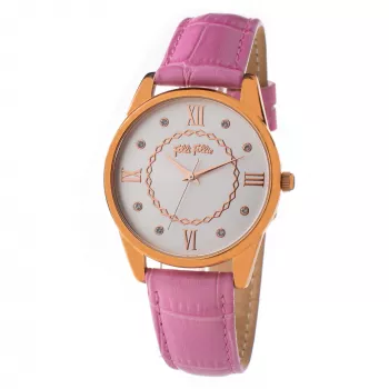 FOLLI FOLLIE moteriškas laikrodis WF16R016SSRO 38mm rožinio aukso spalvos nerūdijantis plienas