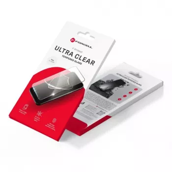 Forcell Ultra Clear Glass Tempered Glass Screen Protector Samsung Galaxy S22 / S23 - Juodas