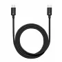 Forcell USB-C į USB-C laidas F-Energy QC PD Tube 1m C293 Black