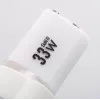Forcell VT-41 GaN III 33W sieninis įkroviklis su 1x USB-C PD 3.0 ir 1x USB-A QC 4.0 (baltas) | Kur.lt
