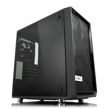 Fractal Design Meshify C Mini Dark TG Micro ATX Tower su grūdinto stiklo langu
