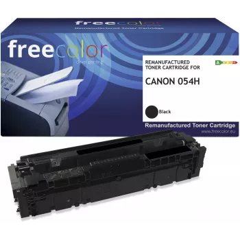 Freecolor Toner Canon 054H (3028C002) Juodas Perdirbtas – Didelės išeigos – 2300 puslapių