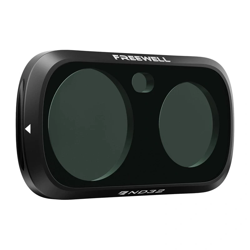 Freewell ND32 Neutral Density filtras, skirtas Insta360 GO 3 – magnetinis greitas keitimas, 5 stopų šviesos mažinimas, Schott stiklas, aliuminio rėmas