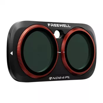 Freewell ND64/PL hibridinis filtras, skirtas Insta360 GO 3 – 6 pakopų šviesos mažinimas, poliarizatorius, magnetinis tvirtinimas, vokiškas optinis stiklas, daugiasluoksnė danga, aliuminio rėmas