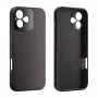 Freewell Protective Case su integruotu objektyvo laikikliu, skirta iPhone 16 Plus – matinė juoda