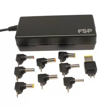 FSP NB 45W Universal Ultrabook maitinimo adapteris - 19V 2,37A, 8 antgalių, juodas
