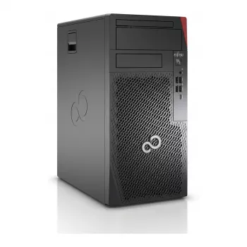 Fujitsu ESPRIMO P7010 stalinis kompiuteris – Intel Core i5-10400, 16 GB RAM, 512 GB SSD, Windows 11 Pro, juoda
