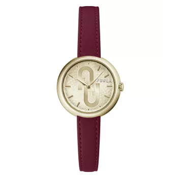 FURLA Arco Chain moteriškas kvarcinis analoginis laikrodis WW00005002L2 32mm sidabrinis nerūdijantis plienas