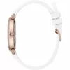 FURLA Arco Chain moteriškas kvarcinis laikrodis 38 mm, nerūdijančio plieno korpusas, silikoninė apyrankė, WW00011003L3