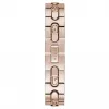 FURLA Arco Mini moteriškas kvarcinis laikrodis WW00004008L3, 30 mm, sidabrinis korpusas, baltas ciferblatas, juodas odinis dirželis