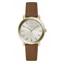 FURLA Giada moteriškas kvarcinis laikrodis WW00003002L2 38 mm sidabrinis ciferblatas mėlyna odinė apyrankė