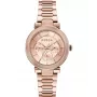 FURLA Giada moteriškas kvarcinis laikrodis WW00011006L3 38mm sidabrinis rožinė oda