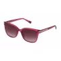 Furla SFU336 Moteriški Akiniai nuo Saulės – Havana Acetato Rėmelis su Gradientiniais Rudais Lęšiais – 55/18/135 mm