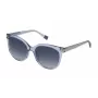 FURLA SFU337-5497DY Moteriški akiniai nuo saulės, rėmelis iš rudo Havana acetato, rudi gradientiniai lęšiai, 54 mm