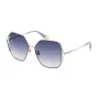 FURLA SFU601-580492 Moteriški akiniai nuo saulės Havana Brown Acetate 58mm