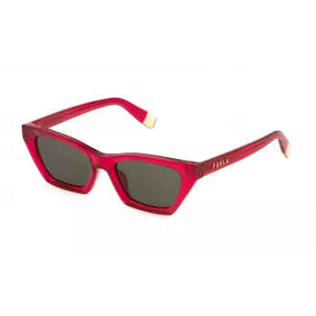 Furla SFU777V530768 Moteriški kvadratiniai acetatiniai akiniai nuo saulės 53 mm