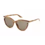 FURLA SFU783-55092M Moteriški kvadratiniai akiniai nuo saulės Havana/Ruda 55/15/140 mm