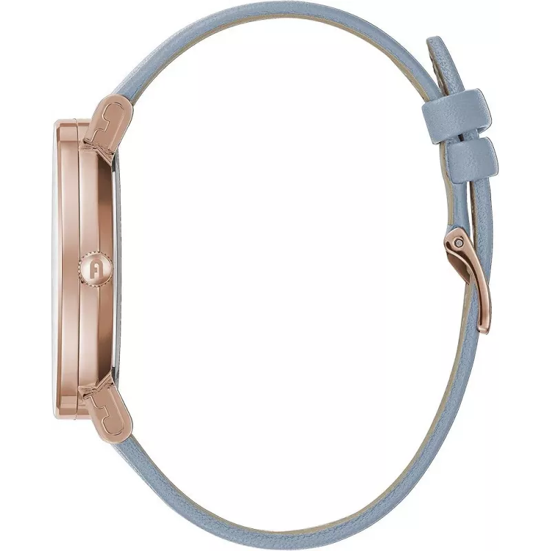 FURLA moteriškas laikrodis Arco Chain WW00003005L3 38mm rožinio aukso spalvos nerūdijantis plienas