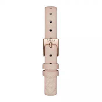 FURLA Moteriškas Laikrodis WW00018008L3 38mm Nerūdijančio Plieno Kvarcinis Analoginis Sidabrinis Ciferblatas Juodas Odinis Dirželis