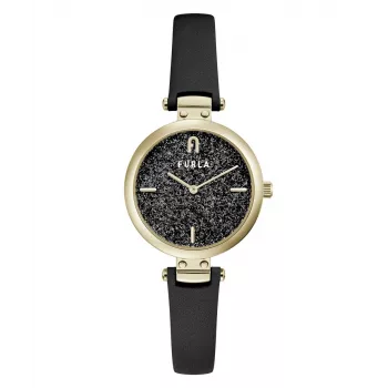 FURLA moteriškas laikrodis WW00018009L2 38mm rožinio aukso nerūdijantis plienas